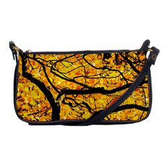 Golden Vein Shoulder Clutch Bags by FunnyCow