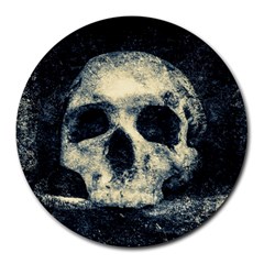 Skull Round Mousepads by FunnyCow