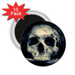 Skull 2 25  Magnets (10 Pack)  by FunnyCow