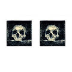 Skull Cufflinks (square) by FunnyCow