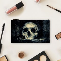 Skull Cosmetic Bag (small)  by FunnyCow