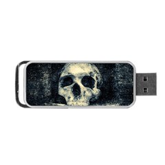 Skull Portable Usb Flash (two Sides) by FunnyCow