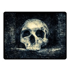 Skull Double Sided Fleece Blanket (small)  by FunnyCow