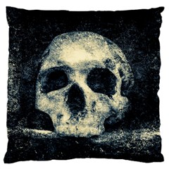 Skull Standard Flano Cushion Case (one Side) by FunnyCow