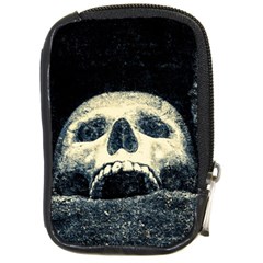 Smiling Skull Compact Camera Cases by FunnyCow