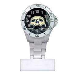 Smiling Skull Plastic Nurses Watch by FunnyCow