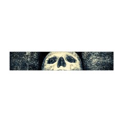 Smiling Skull Flano Scarf (mini) by FunnyCow