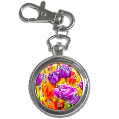 Tulip Flowers Key Chain Watches by FunnyCow