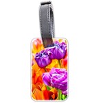 Tulip Flowers Luggage Tags (Two Sides) Front