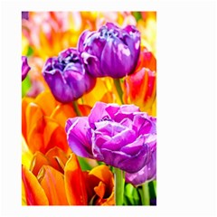 Tulip Flowers Small Garden Flag (two Sides) by FunnyCow