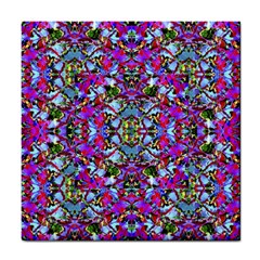 Multicolored Floral Collage Pattern 7200 Tile Coasters