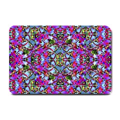 Multicolored Floral Collage Pattern 7200 Small Doormat  by dflcprints