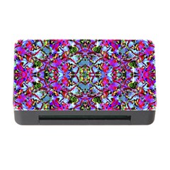 Multicolored Floral Collage Pattern 7200 Memory Card Reader With Cf by dflcprints