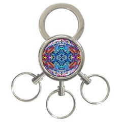 Colorful-2-4 3-ring Key Chains by ArtworkByPatrick