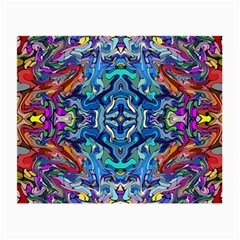 Colorful-2-4 Small Glasses Cloth (2-side) by ArtworkByPatrick