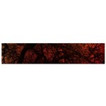 Sunset Silhouette Winter Tree Small Flano Scarf Front