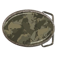 Country Boy Fishing Camouflage Pattern Belt Buckles by Bigfootshirtshop