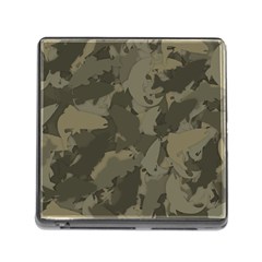 Country Boy Fishing Camouflage Pattern Memory Card Reader (square) by Bigfootshirtshop