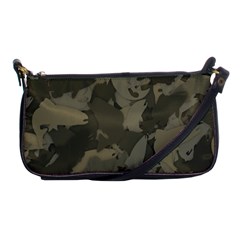 Country Boy Fishing Camouflage Pattern Shoulder Clutch Bags by Bigfootshirtshop