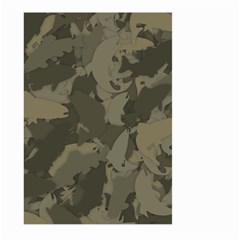 Country Boy Fishing Camouflage Pattern Large Garden Flag (two Sides) by Bigfootshirtshop