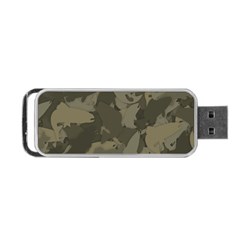 Country Boy Fishing Camouflage Pattern Portable Usb Flash (one Side) by Bigfootshirtshop