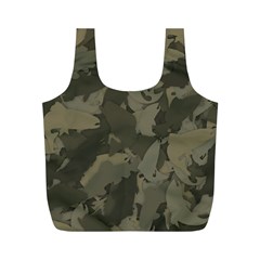 Country Boy Fishing Camouflage Pattern Full Print Recycle Bags (m)  by Bigfootshirtshop