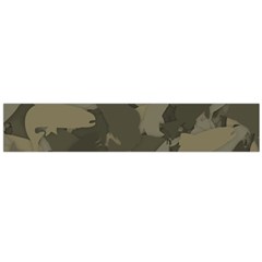 Country Boy Fishing Camouflage Pattern Flano Scarf (large)  by Bigfootshirtshop