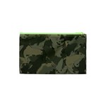 Country Boy Fishing Camouflage Pattern Cosmetic Bag (XS) Back