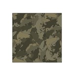 Country Boy Fishing Camouflage Pattern Satin Bandana Scarf Front