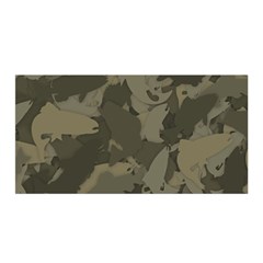 Country Boy Fishing Camouflage Pattern Satin Wrap by Bigfootshirtshop