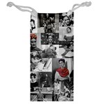 Frida Kahlo pattern Jewelry Bags Back