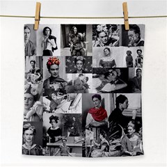 Frida Kahlo Pattern Face Towel by Valentinaart