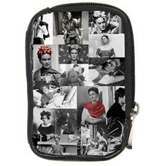 Frida Kahlo Pattern Compact Camera Cases by Valentinaart