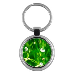 Inside The Grass Key Chains (round) 