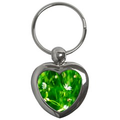 Inside The Grass Key Chains (heart) 