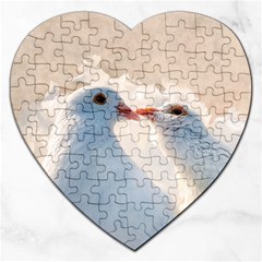 Doves In Love Jigsaw Puzzle (Heart)