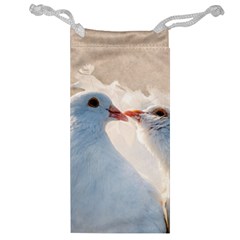 Doves In Love Jewelry Bags by FunnyCow