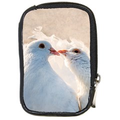 Doves In Love Compact Camera Cases by FunnyCow