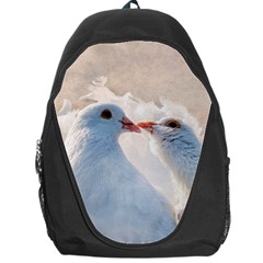 Doves In Love Backpack Bag by FunnyCow