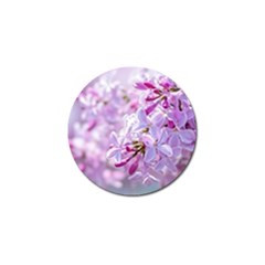 Pink Lilac Flowers Golf Ball Marker (4 Pack) by FunnyCow