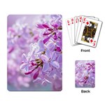 Pink Lilac Flowers Playing Card Back