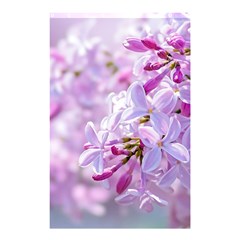 Pink Lilac Flowers Shower Curtain 48  X 72  (small)  by FunnyCow