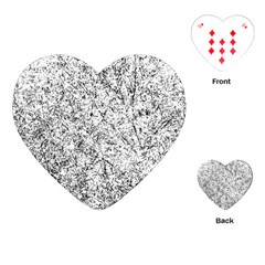 Willow Foliage Abstract Playing Cards (heart) 