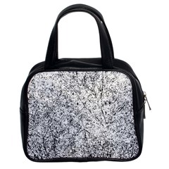 Willow Foliage Abstract Classic Handbags (2 Sides)