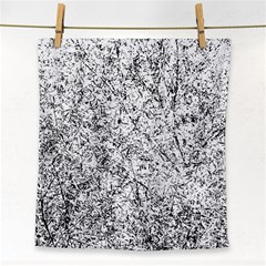 Willow Foliage Abstract Face Towel