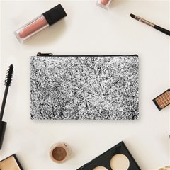 Willow Foliage Abstract Cosmetic Bag (small) 