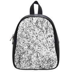 Willow Foliage Abstract School Bag (small)