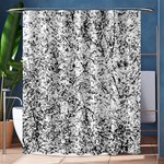 Willow Foliage Abstract Shower Curtain 60  x 72  (Medium)  60 x72  Curtain