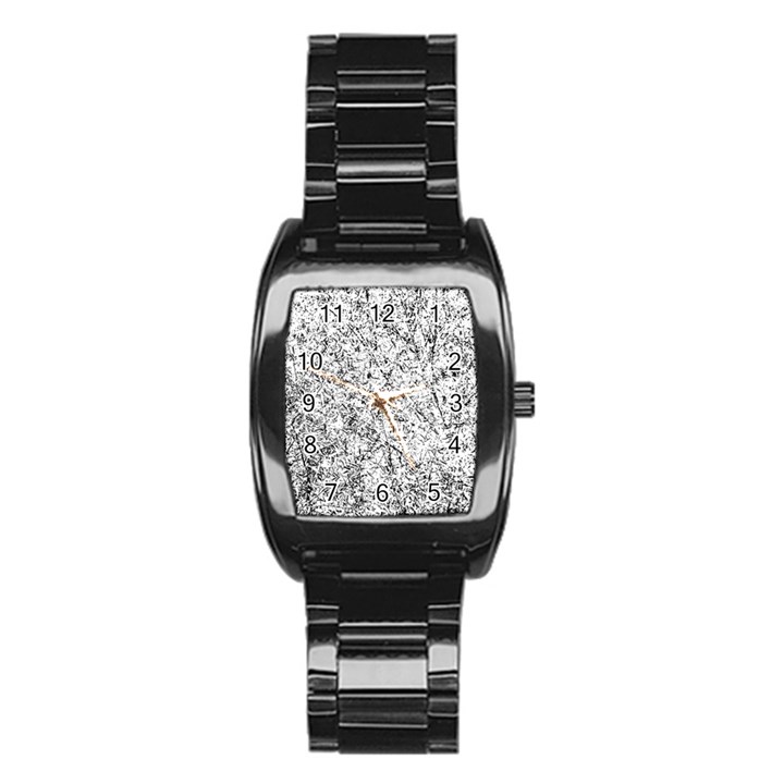 Willow Foliage Abstract Stainless Steel Barrel Watch