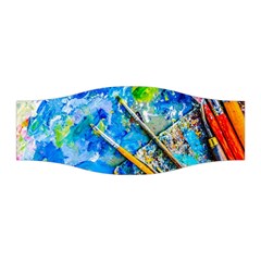 Artist Palette And Brushes Stretchable Headband by FunnyCow